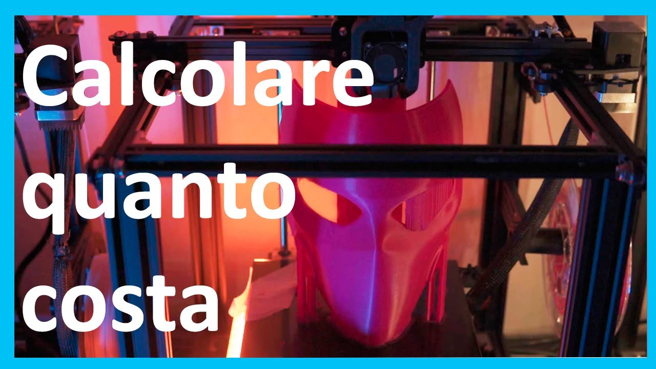 ITA - Quanto costa una stampa 3D? Calcolatore semplice e gratuito!