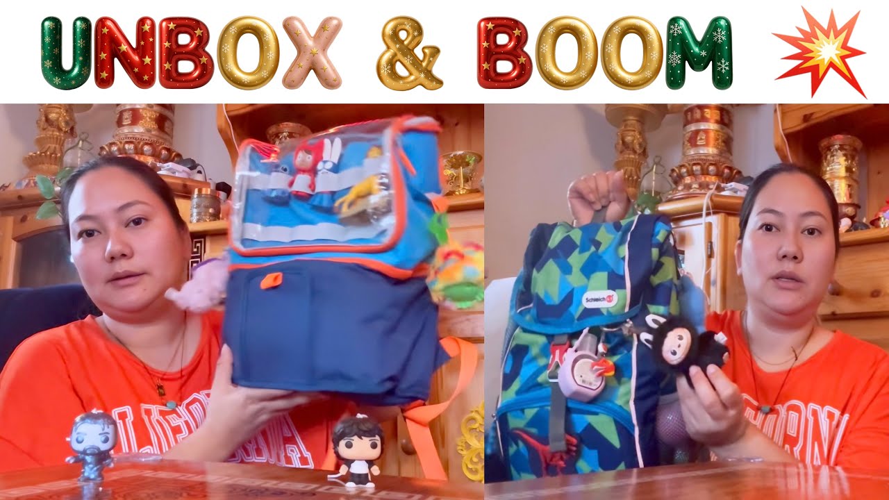 Что в дорожной сумке моих детей? 🎒 | Распаковка и игра 💥 BOOM с моей дочкой