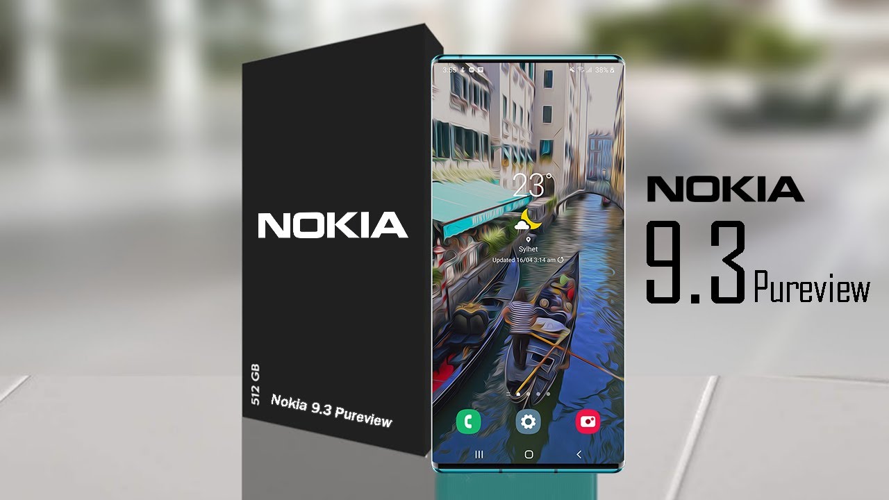 Nokia 9.3 Pureview  - Fast 120hz, in Display Camera