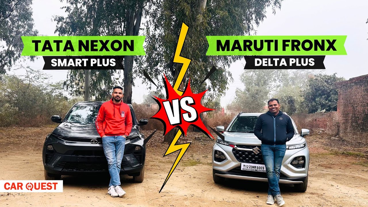Tata Nexon Smart+ vs Maruti Suzuki Fronx Delta+ | Car Quest