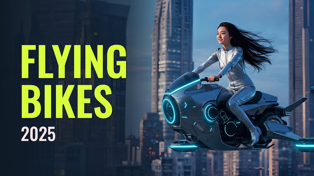 Летающие мотоциклы 2025 | Volonaut, Scorpion 3, Aero X, Lazarus Hoverbikes