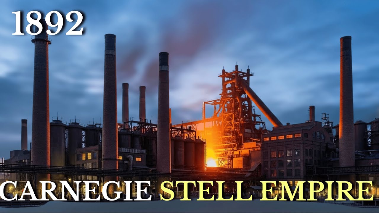 The Dark Story of America's LARGEST Steel Empire: Carnegie Steel.