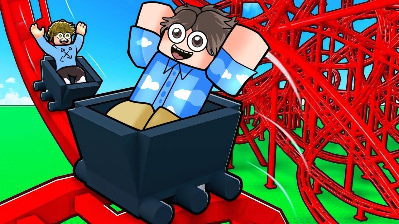 DÜNYANIN EN HIZLI ROLLER COASTER'INI İNŞA ETTİM 😱 (Roblox)