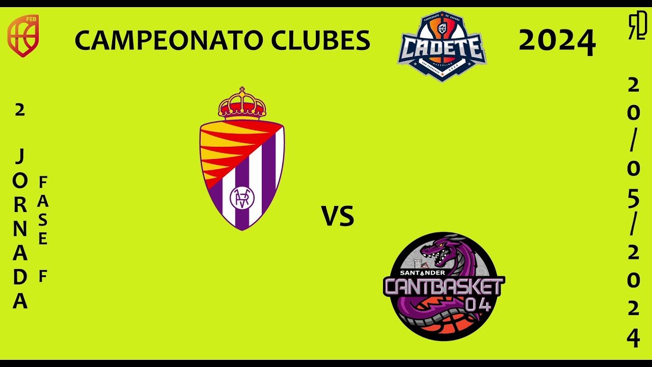 IVECO REAL VALLADOLID BALONCESTO//CANTBASKET04 A #2 FF CECM CAMPEONATO CLUBES CADETE 2024