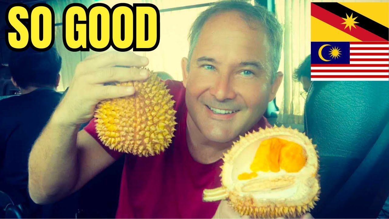 Sarawak´s Wild Durian 🇲🇾 Swiss Family Tries Exotic Fruits