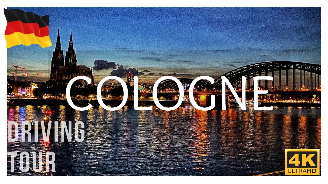 4K | DRIVING TOUR | Cologne City | Germany