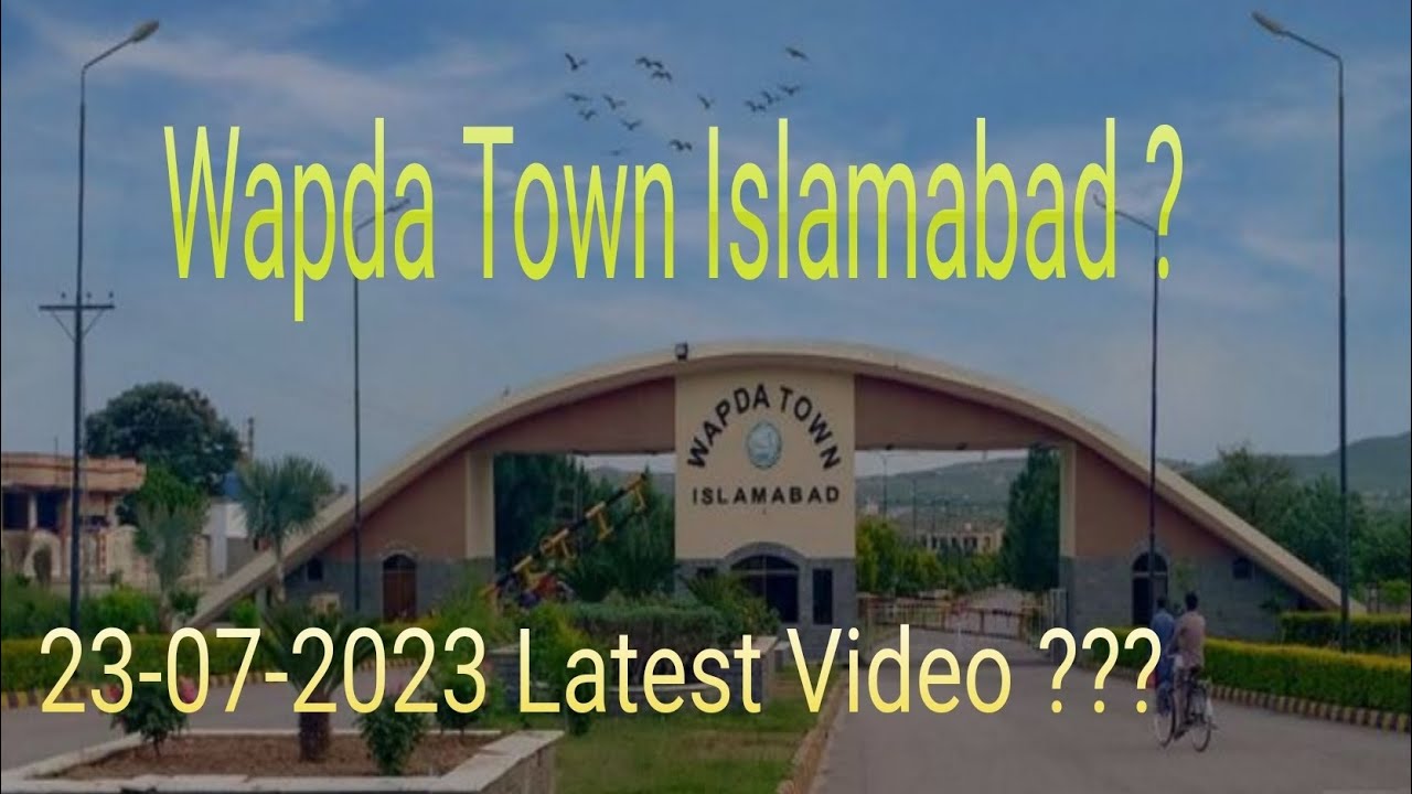Wapda town islamabd latest visit with details #islamabad #property #rawalpindi #propertyinvestment
