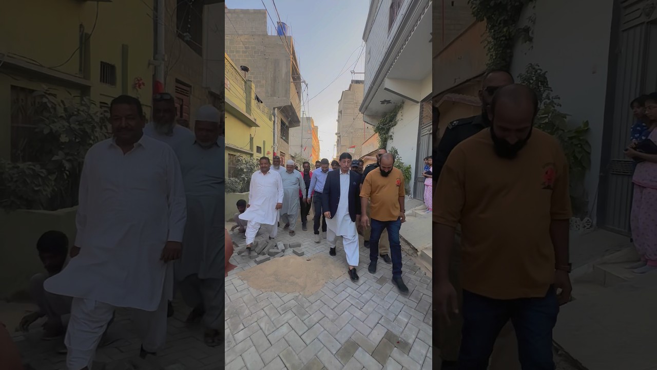Development Work | Syed Aminul Haque | MQM | Orangi Town | Karachi #karachi #mqm #mqmpk #foryou #fyp