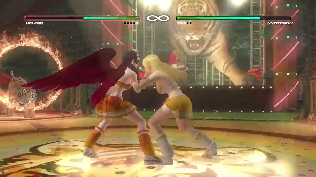 DEAD OR ALIVE 5 Last Round Helena vs Nyotengu