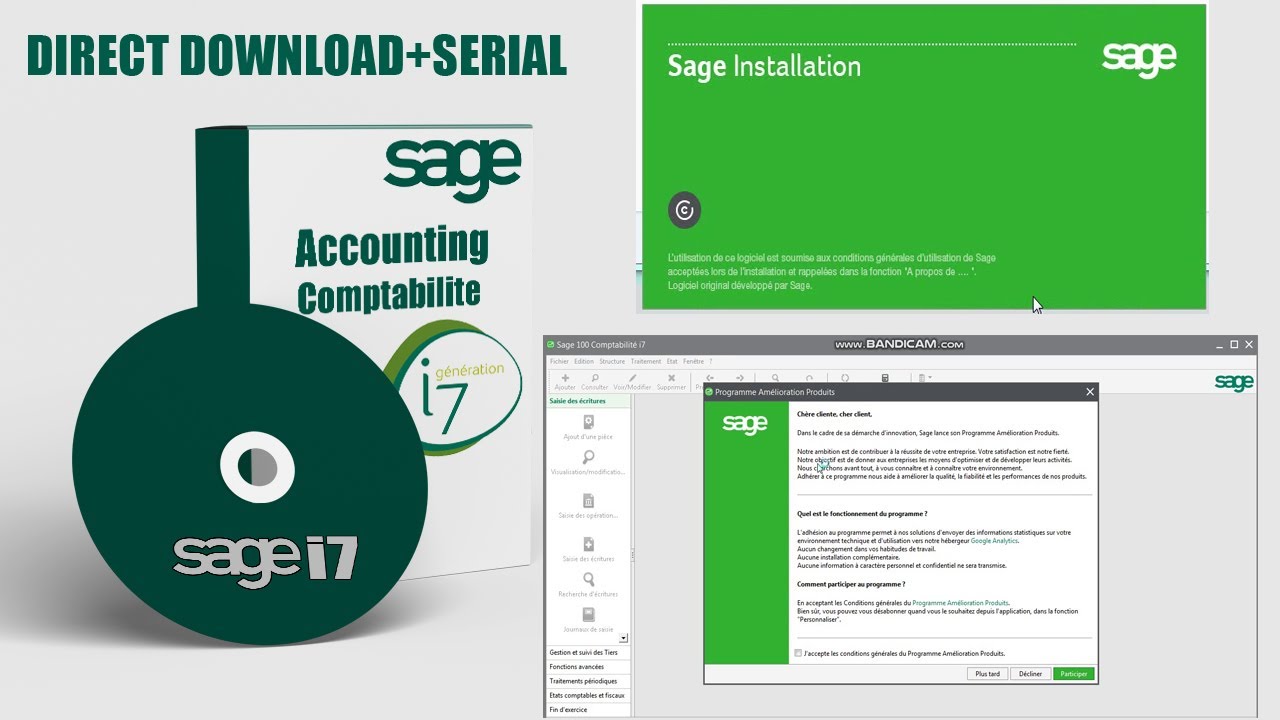 Sage 100 Accounting (Comptabilite) i7 (Direct Download)