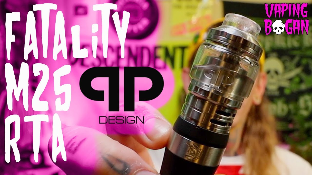 Инструкция по установке атомайзера Fatality M25 RTA | QP Designs | Один из лучших в этом году! | ...
