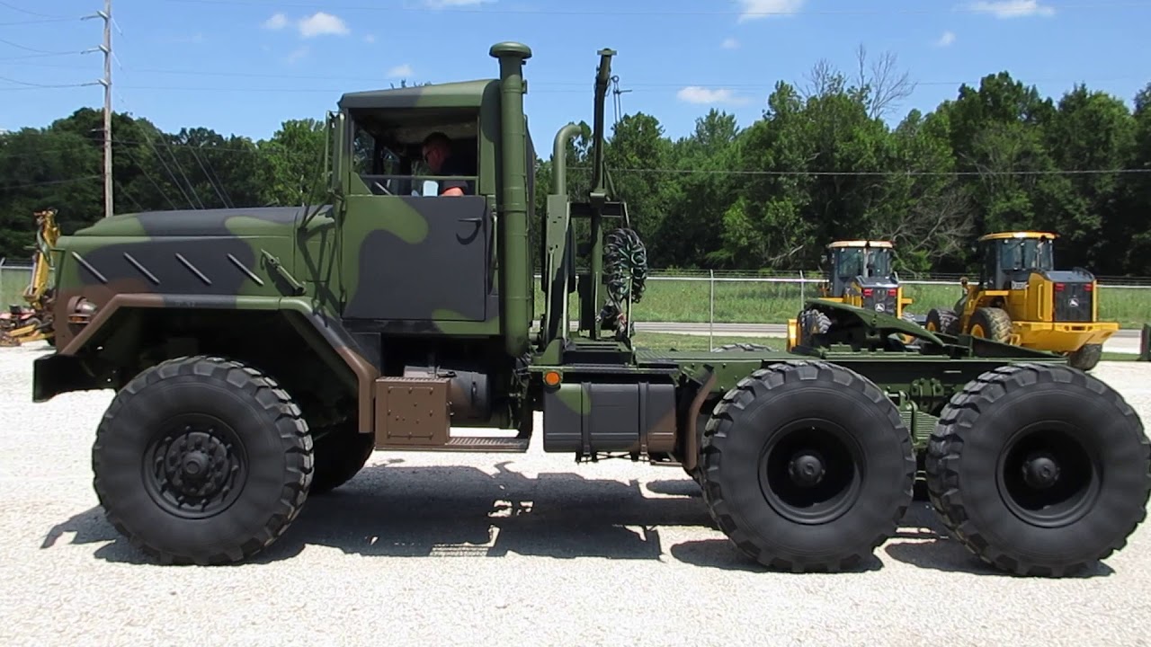 1986 M931A1 Semi Truck Clean C&C Equipment