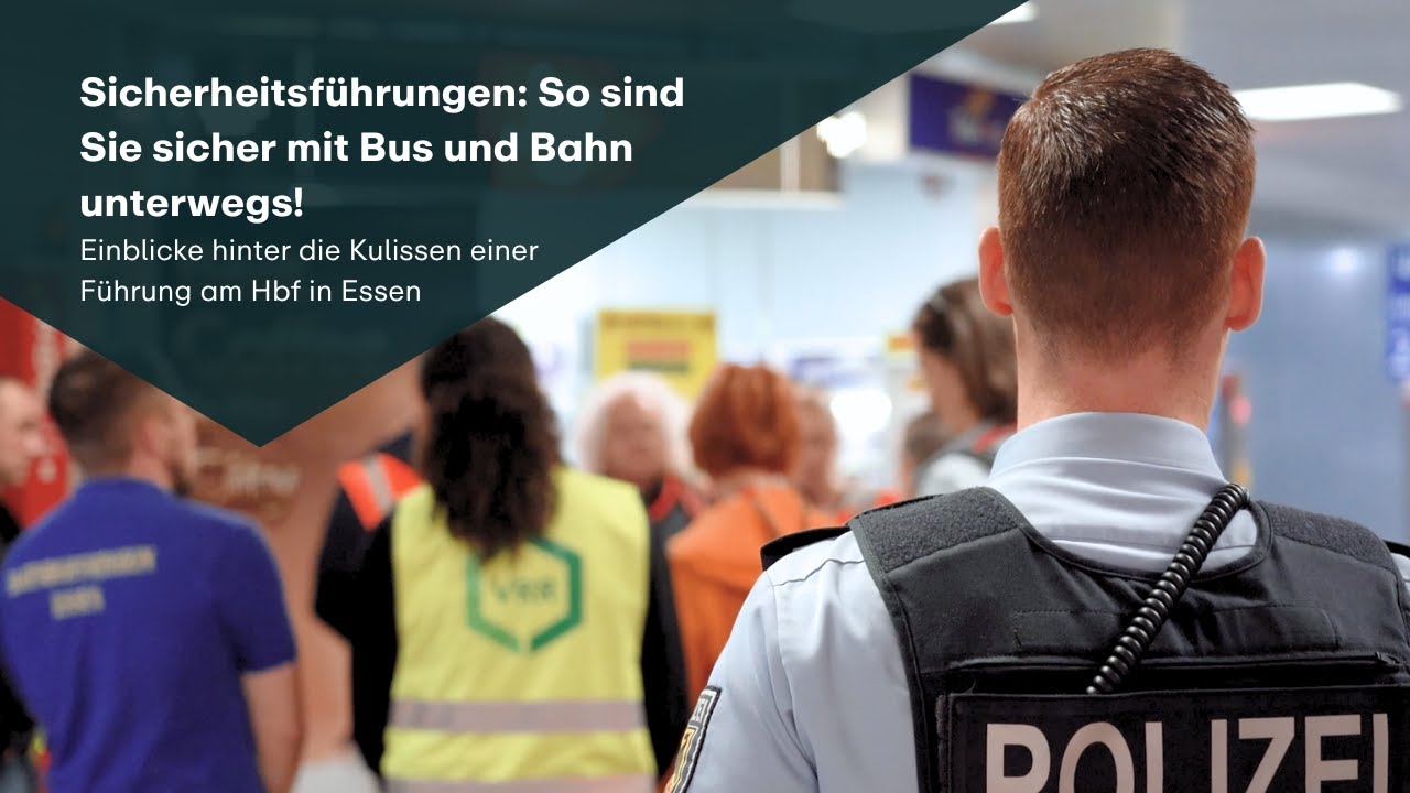 Sicherheitsführungen: So sind Sie sicher mit Bus und Bahn unterwegs!