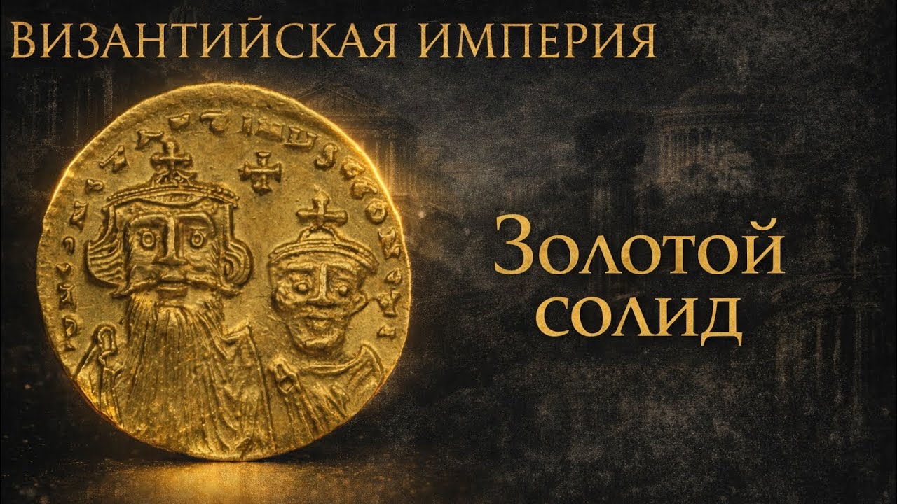 Купил Золотую монету Византийской  Империи.