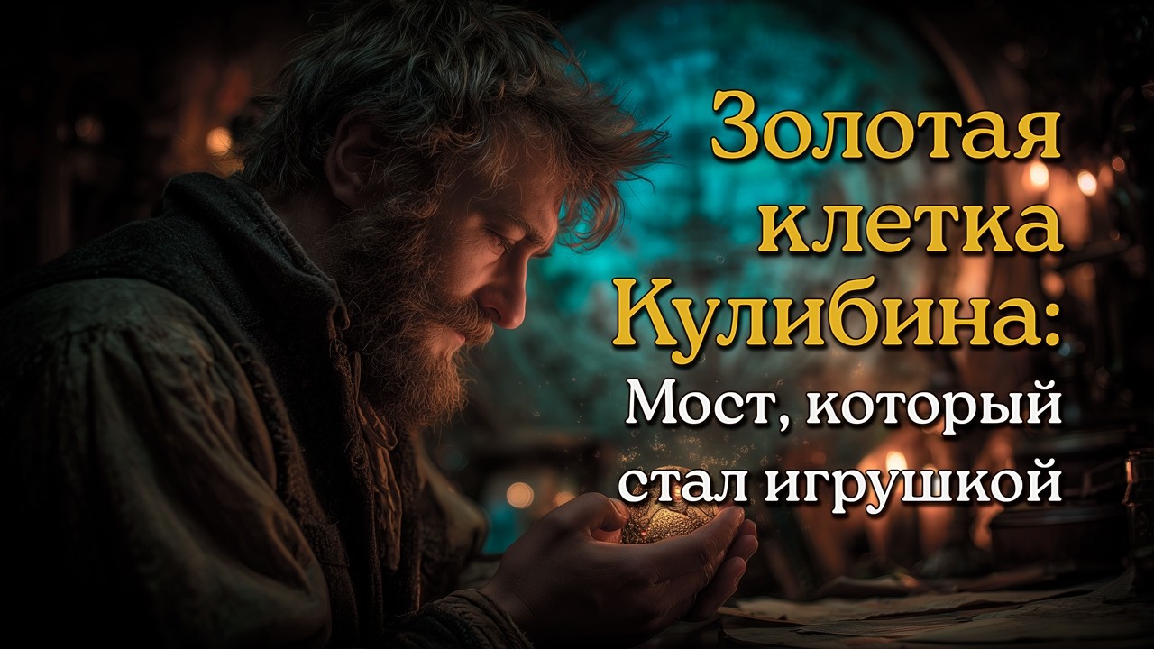 Золотая клетка Кулибина: Мост, который стал игрушкой | 📜 История с душой 🕯️
