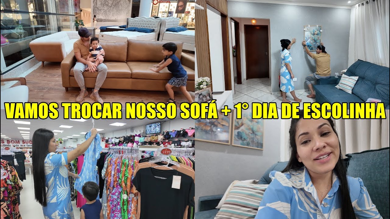 N&Atilde;O IMAGINEI QUE SERIA ASSIM! + OLHAMOS UM SOF&Aacute; NOVO| Juliane Jocoski