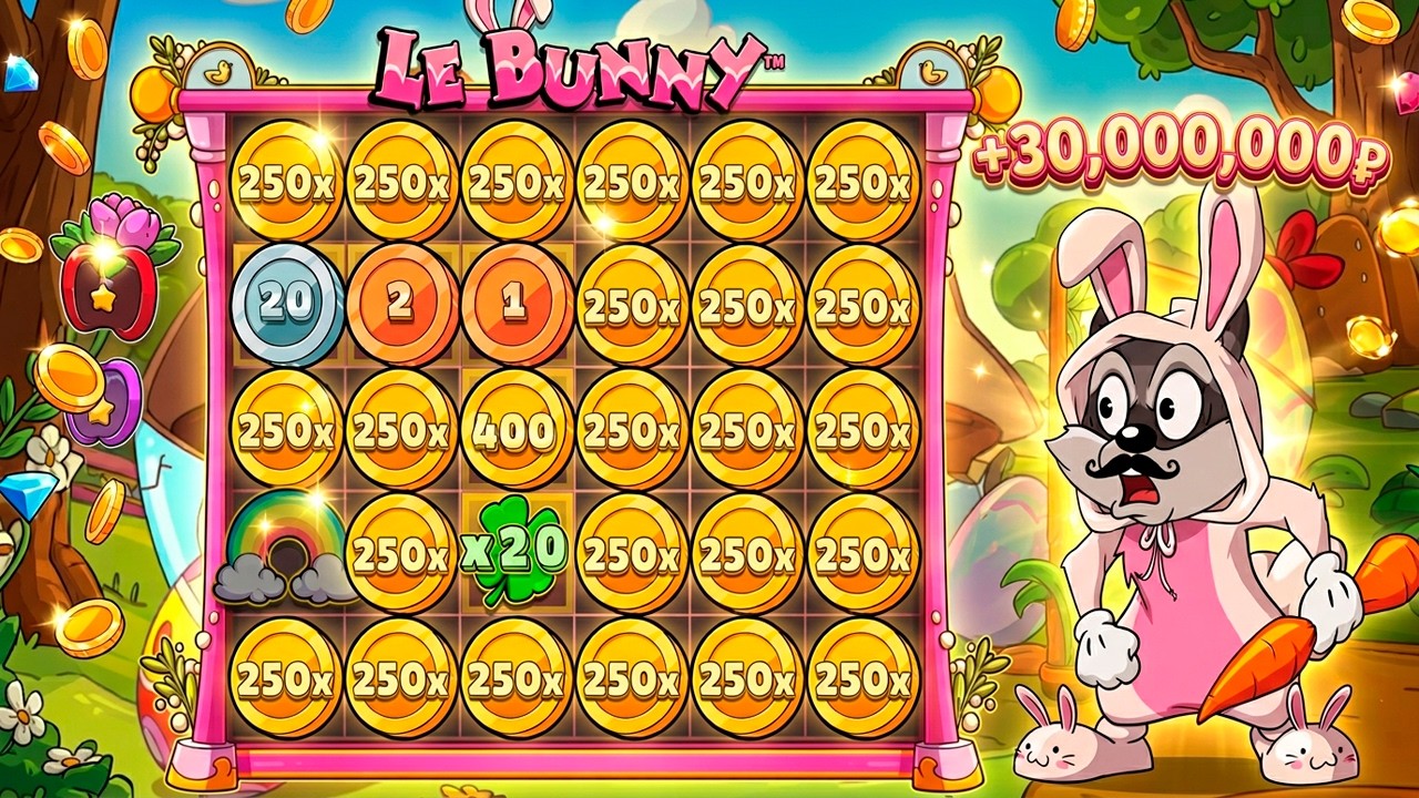 НОВЫЙ Le Bunny ВЫДАЛ МНЕ ЛЮТЫЙ ЗАНОС \ ДЖЕКПОТ \ заносы недели \ ле бандит \ max win