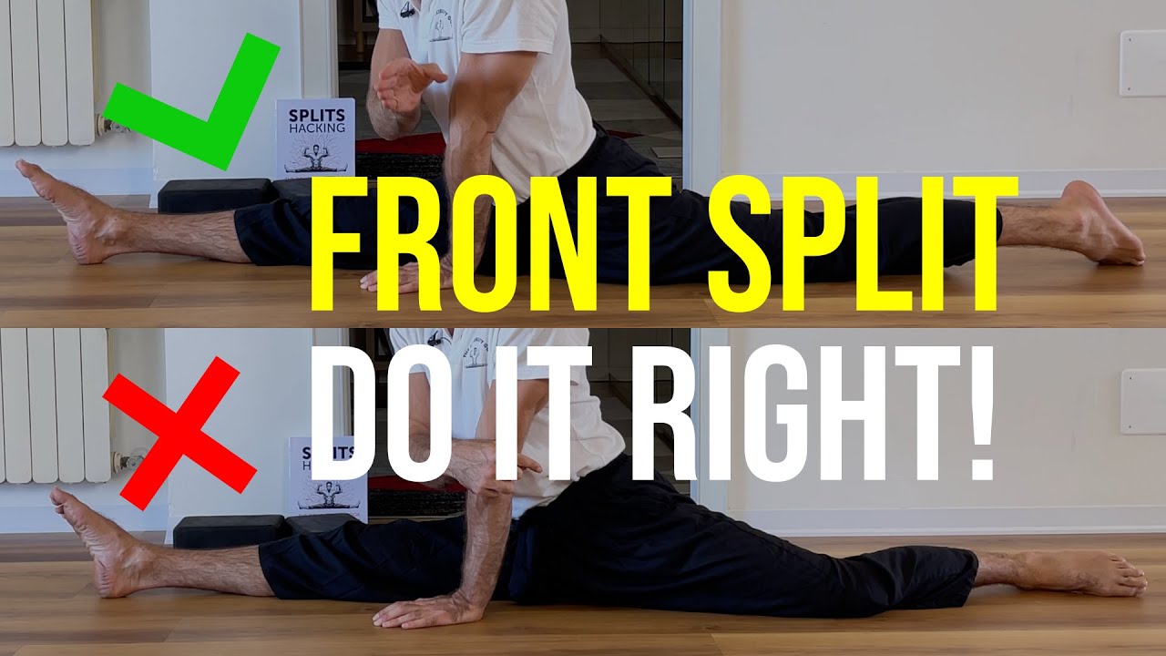 Front Splits? BACK LEG'S position EXPLAINED (What Changes?)
