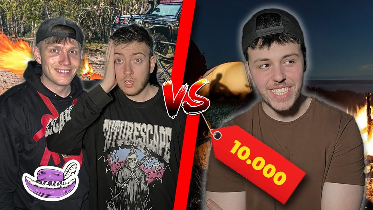 100KČ VS. 10.000 KČ PŘEŽ&Iacute;V&Aacute;N&Iacute; PŘES NOC V PŘ&Iacute;RODĚ!? S @17PortyLP