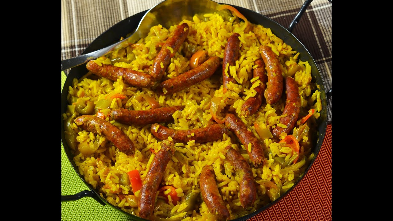 Amateurs de merguez et du riz vous allez aimé عشاق نقانق المرقاز والأرز، ستحبونها!