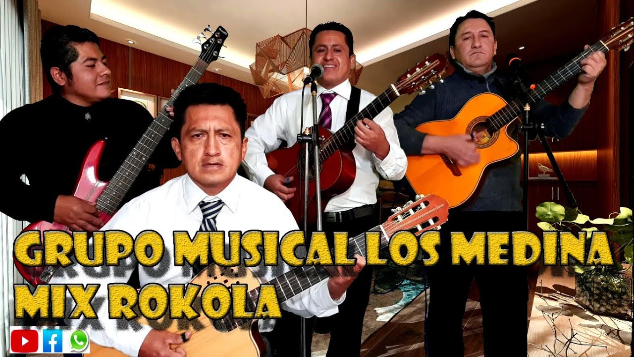 AMOR DE UN TONTO -SIN AMOR .MIX ROKOLA. GRUPO MUSICAL LOS  MEDINA (HECTOR COOX)