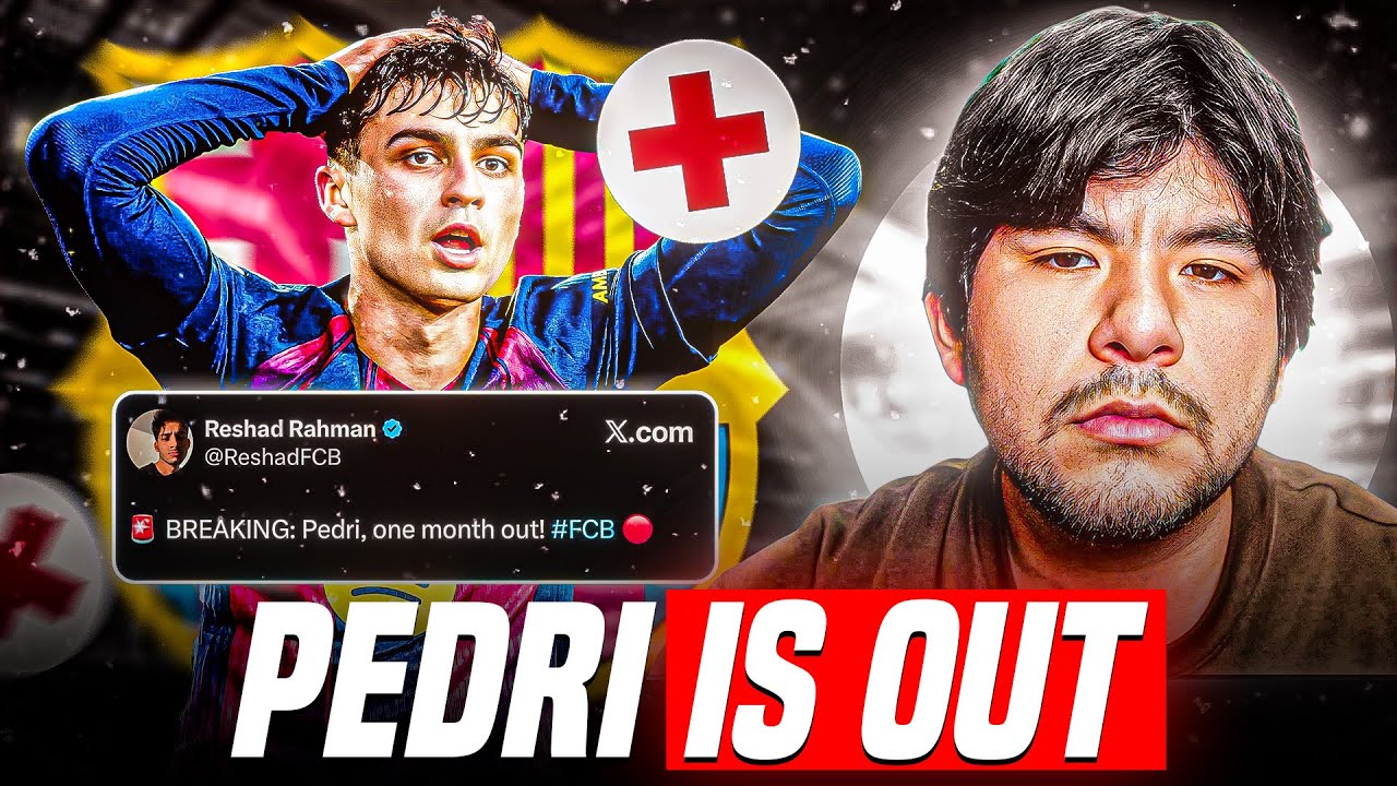 PEDRI OUT FOR A MONTH!!! WHO WILL REPLACE PEDRI IN THE MIDFIELD???