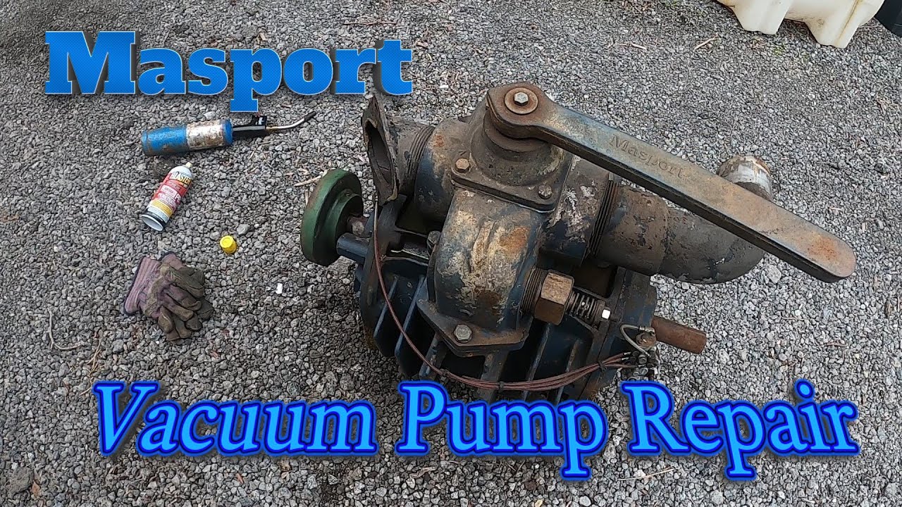 Masport Vacuum Pump Repair