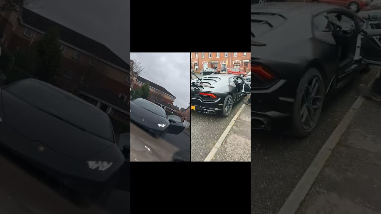 out meeting colin in the lambo