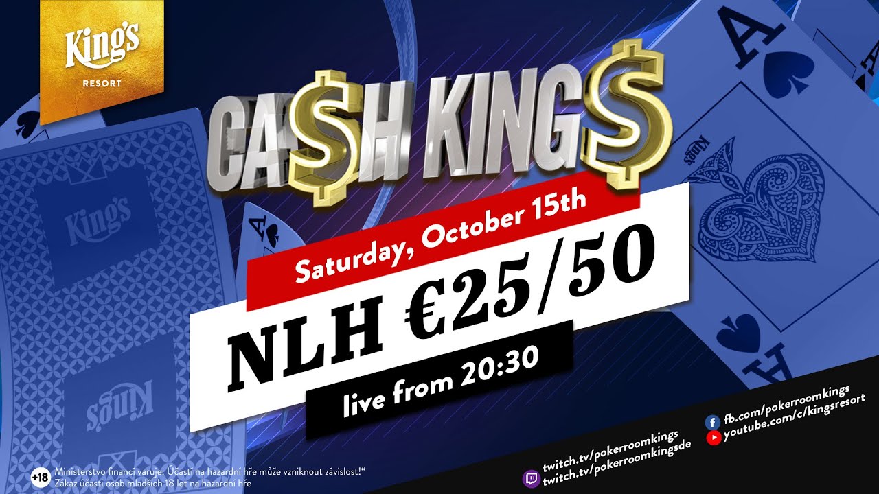 Ca$h King$ Special - NLH Cash Game €25/€50 live aus dem King´s Resort - Stefan Hachmeister!