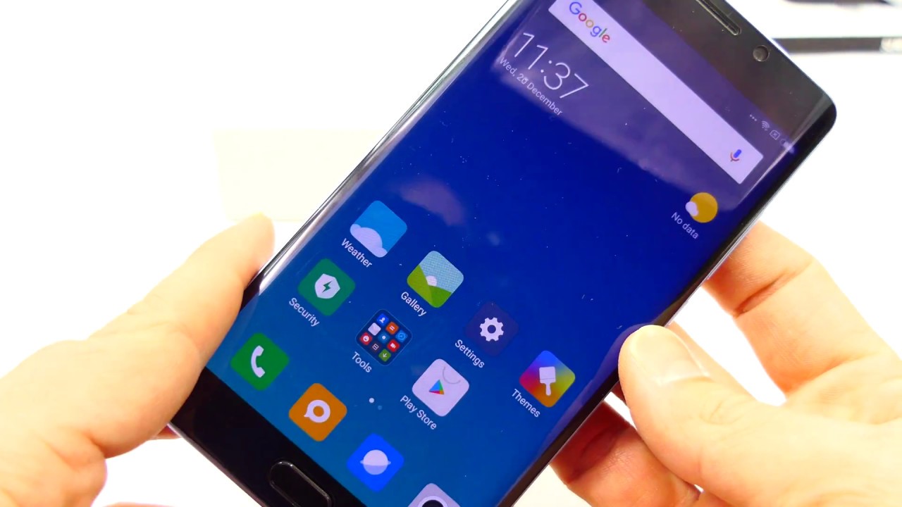 Xiaomi Mi Note 2 review silver version MIUI 9