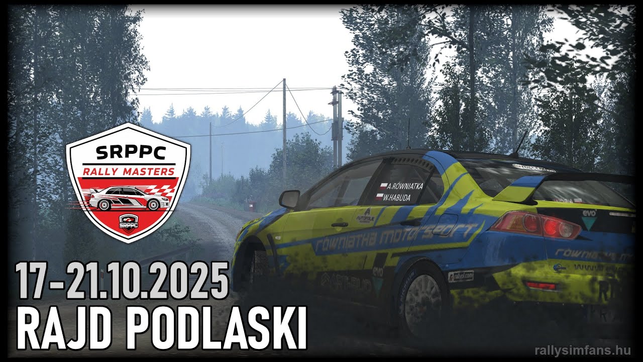 Rajd Podlaski - Runda 4 - SRPPC RALLY MASTERS