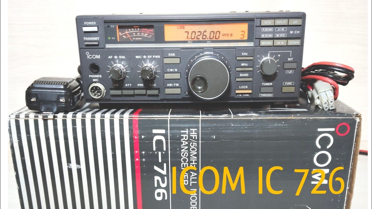 RADIO ICOM IC 726 DUSBOX