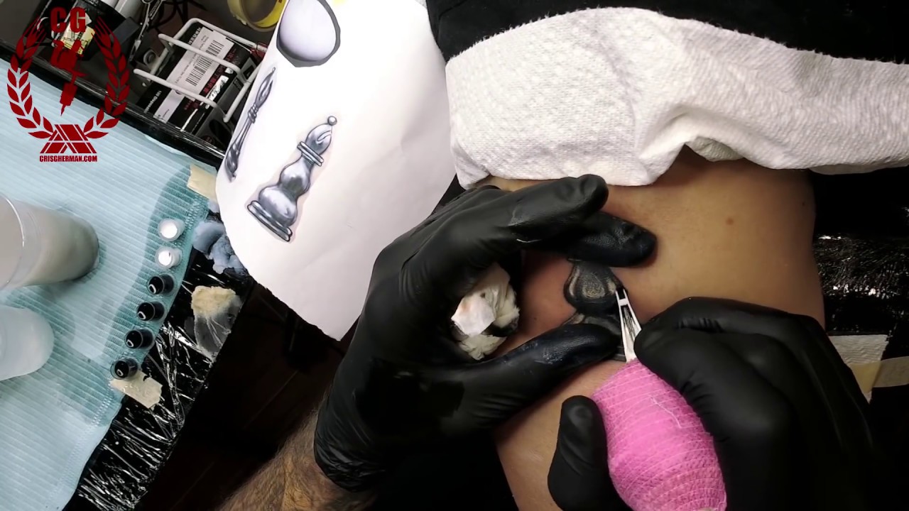 Fixing an Old Tattoo by Cris Ninja Gherman aka CGTV