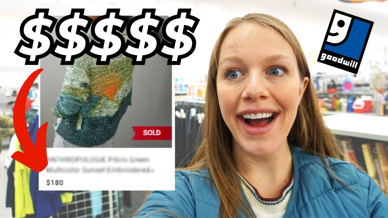 I Struck Gold IMMEDIATELY!! Thrift with Me at Goodwill to Sell eBay & Poshmark - Reseller Vlog #40
