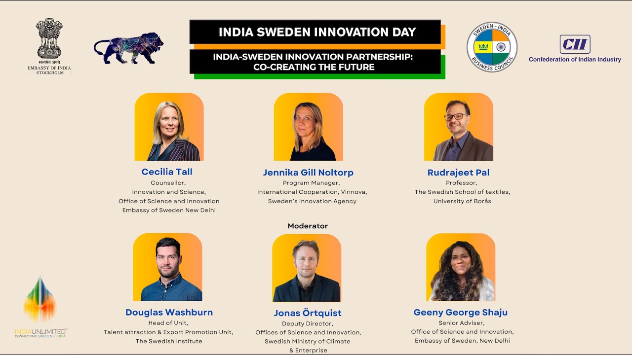 INDIA-SWEDEN INNOVATION PARTNERSHIP: CO-CREATING THE FUTURE