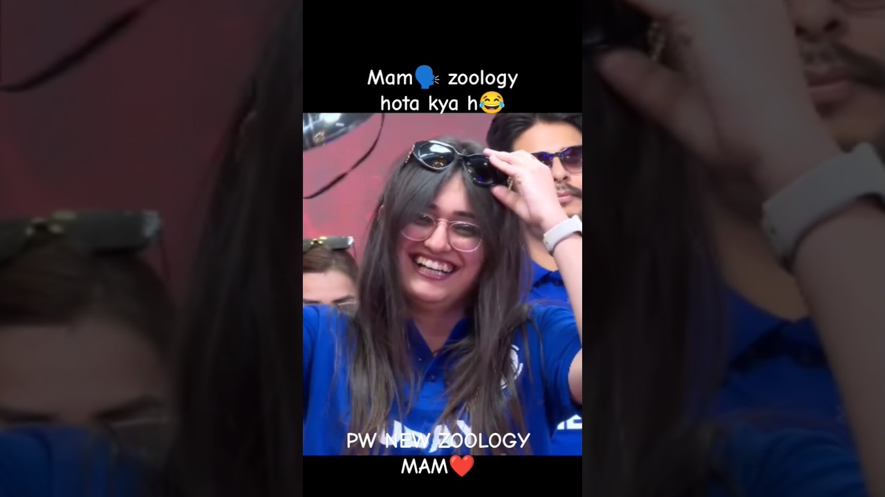 PW zoology mam😂❤️. #shorts #shortvideo #pw #physicswallah #pw_motivation