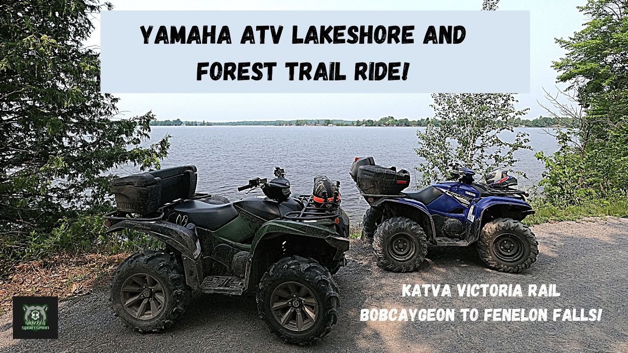 Lakeshore/Forest ATV Trail Ride: Downtown Fenelon Falls and Lunch By The Locks!
