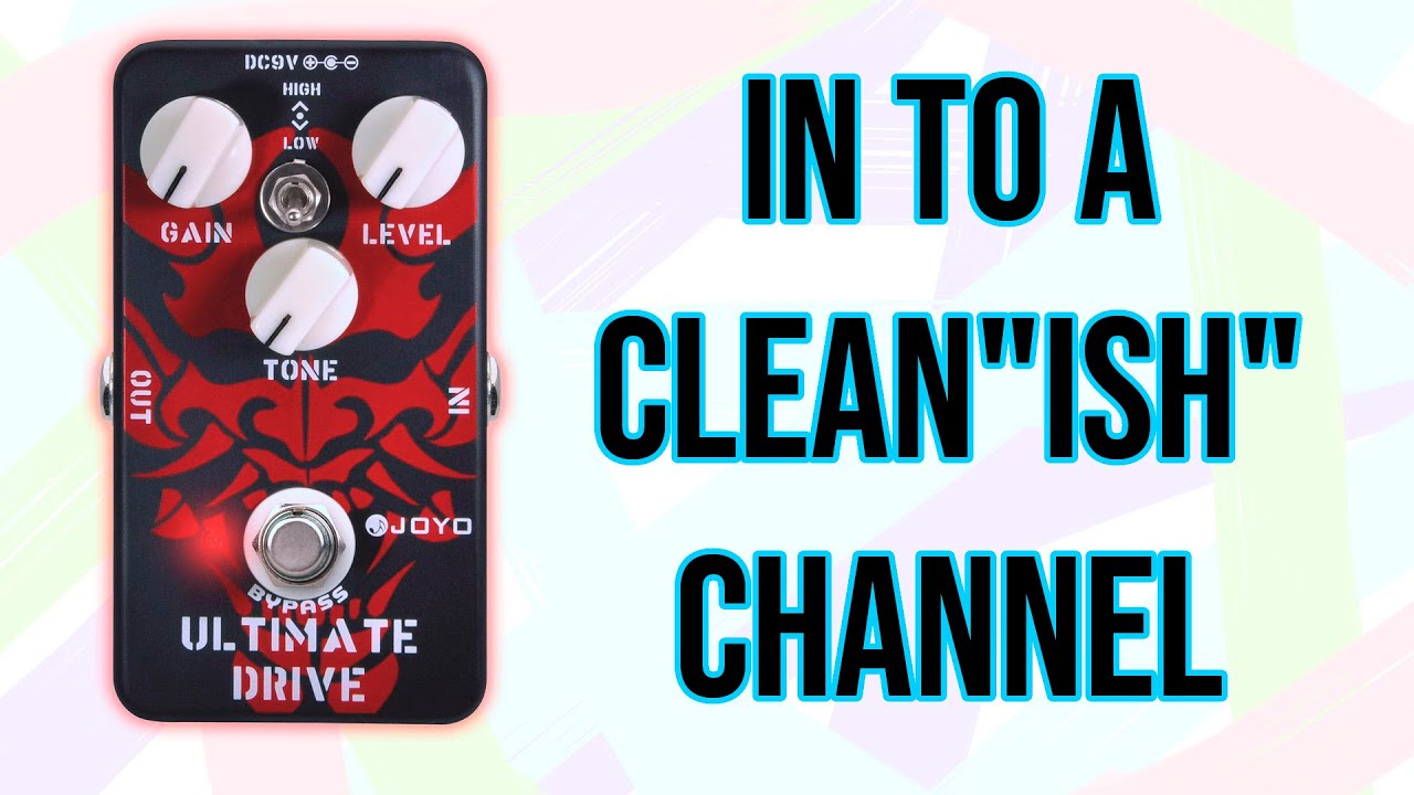 Joyo Ultimate Drive (OCD Clone) in to a clean channel || BOSS Katana 50Mk1|| Squier Affinity STRAT
