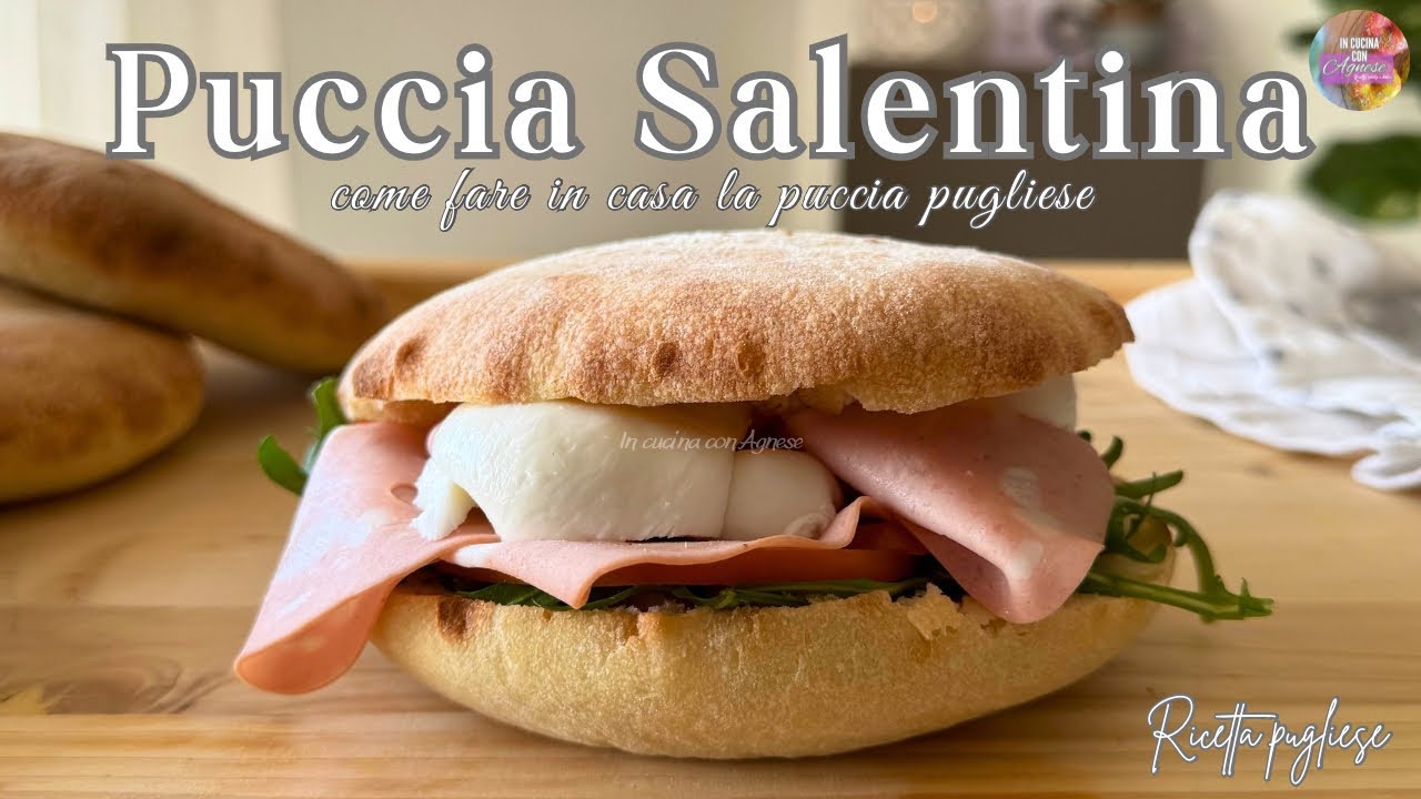 PUCCIA PUGLIESE - RICETTA FACILE PUCCIA LECCESE come farla in casa CON MOLLICA O SENZA?