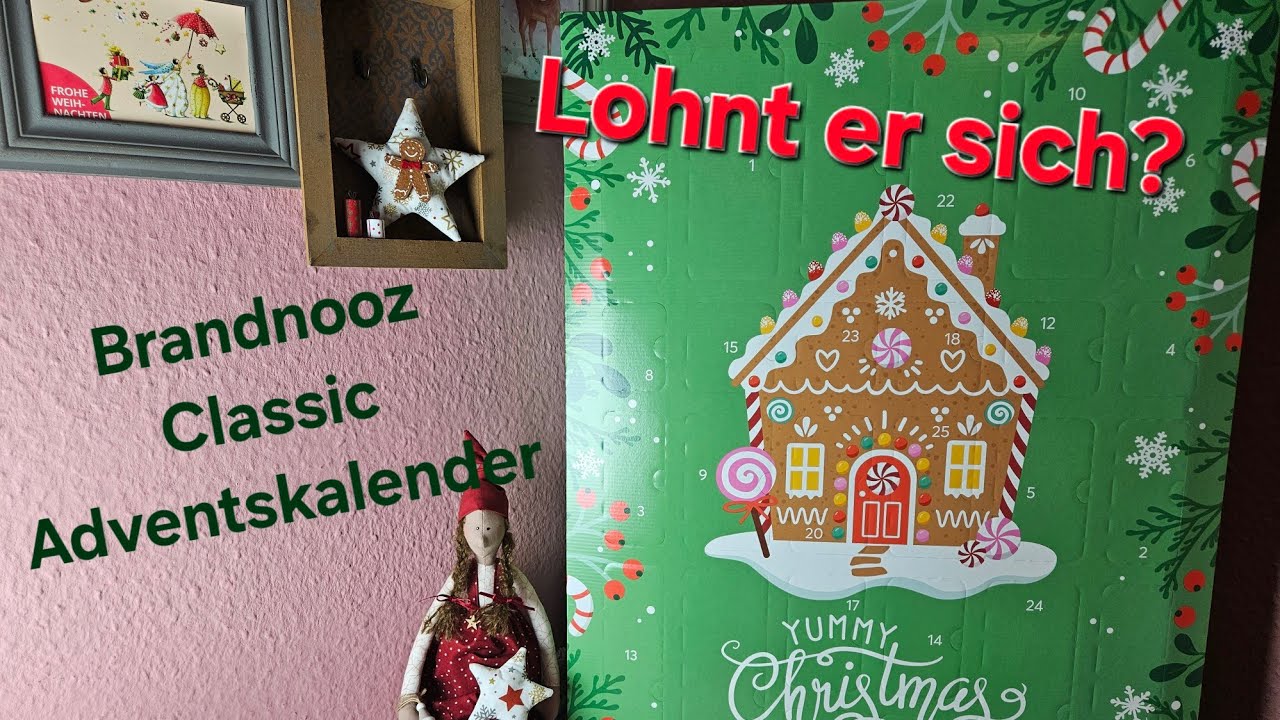 Brandnooz Adventskalender 2025 - Classic Unboxing 🎄 Kann man machen... oder?