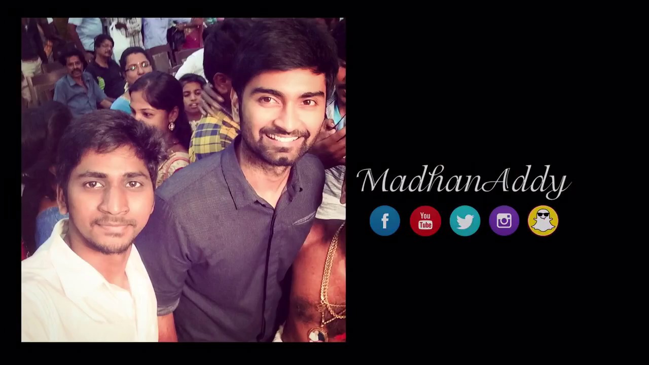 Atharvamurali mass entry inviting with fans