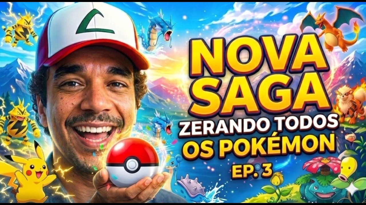 Zerando TODOS os Pokémon #03 | Pokémon Fire Red l Pokemmo
