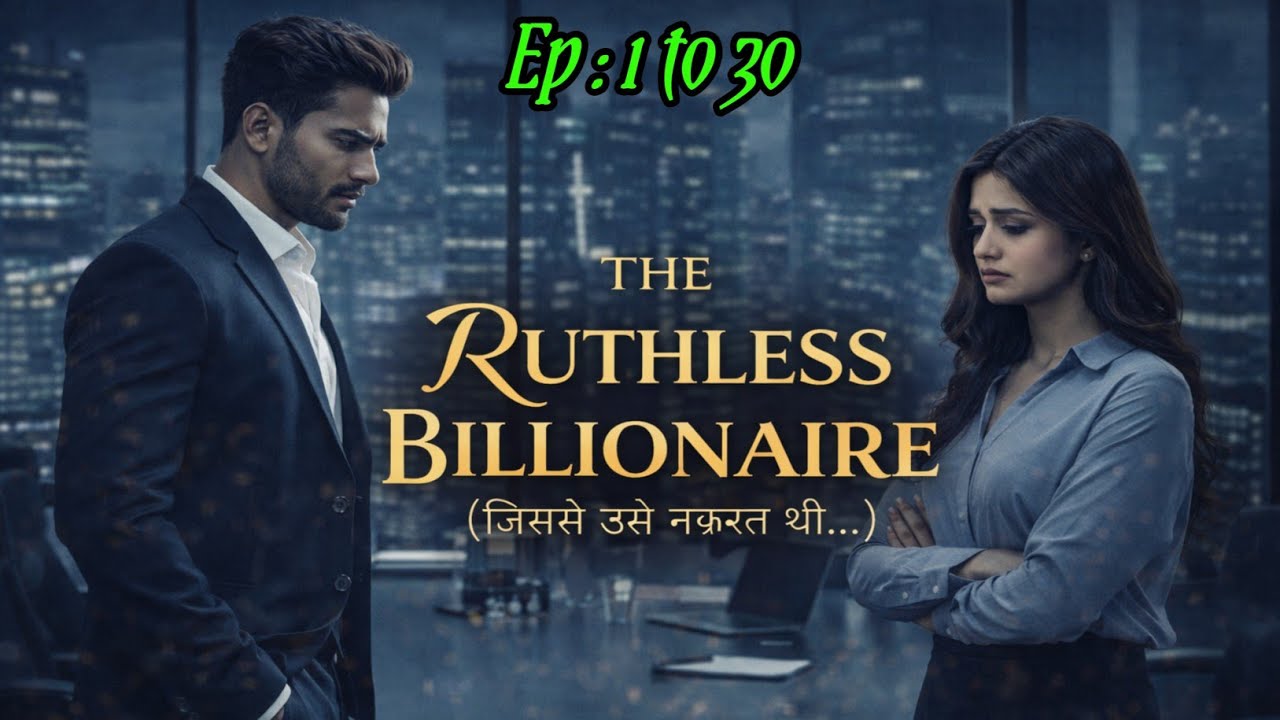 The Ruthless Billionaire : Ep~ 1 To 30 || A Complete Story|| Pocket fm stories || Rozverse #novel 
