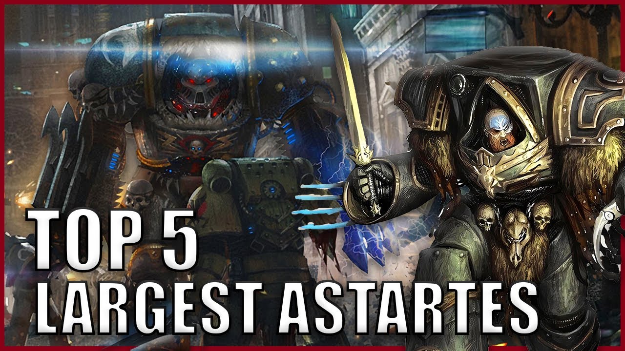 Top 5 BIGGEST Space Marines in Warhammer 40k