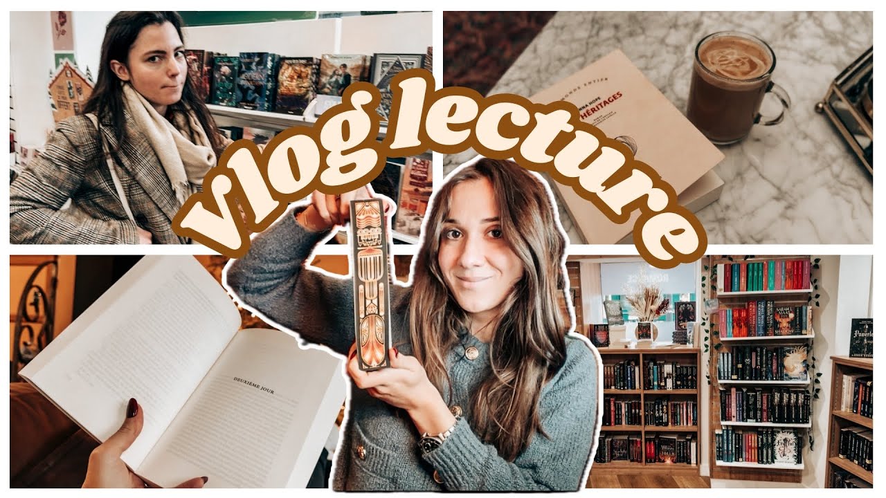Vlog lecture : semaine du 12 janvier // Paris, histoire de famille, du café et des livres ! ✨📚☕️