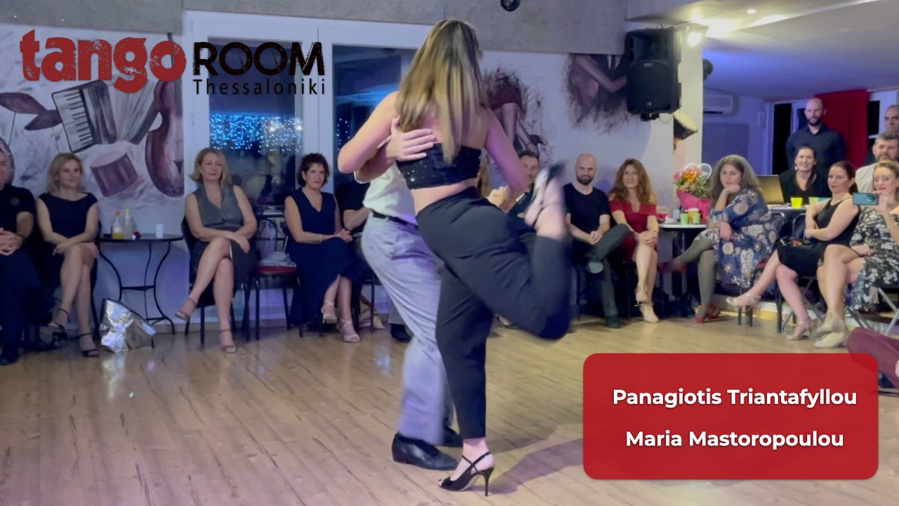 Panagiotis Triantafyllou & Maria Mastoropoulou show #4 at Tango Room Thessaloniki - El Lloron