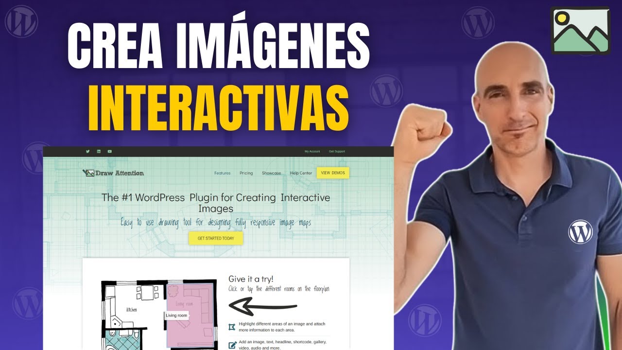 🎯 Draw Attention - El Mejor Plugin para Crear Imágenes Interactivas en WordPress