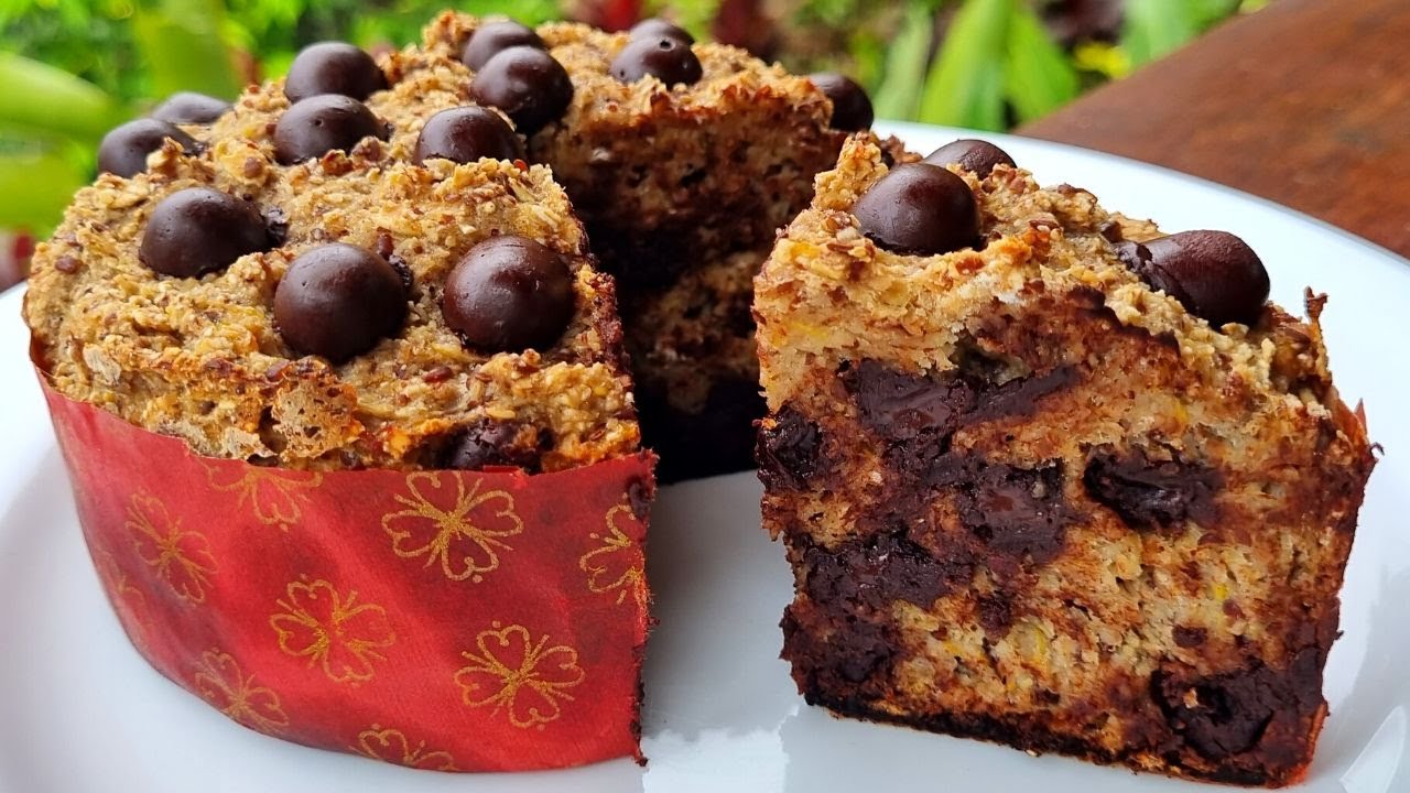 🎄PANETONE DE AVENA sin AZUCAR con CHOCOLATE Sin Lacteos Sin Huevo VEGANO y SALUDABLE recetas de Gri