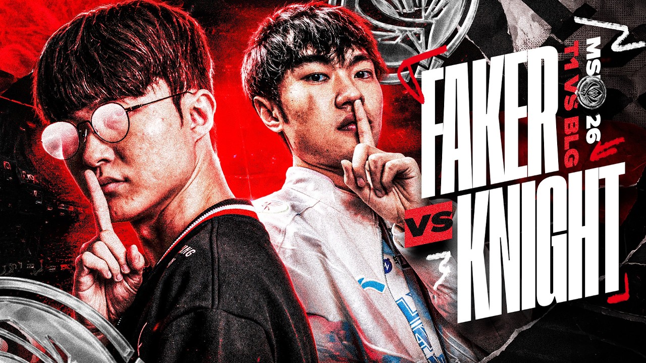 KNIGHT VERSUS FAKER ON THE MSI STAGE - T1 VS BLG - MSI 2026