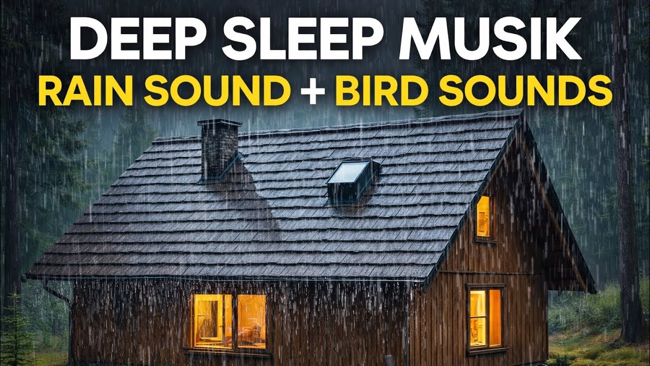 Fall into sleep instantly - relaxing sleep music + insomnia |Rain sound for stress relief, anxiety